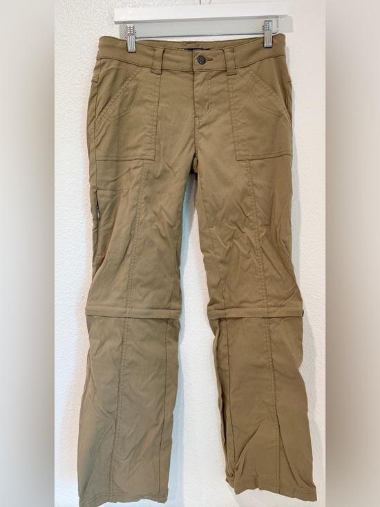 Prana Pants - Prana Monarch Convertible Pants Khaki Tan Stretch Zion Zip Off Hiking Cargo 8